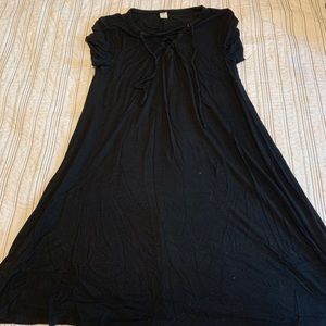 Black T-Shirt Dress